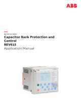 ABB Relion 615 series Operating instructions