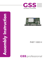 GSS PHDT 1000 H Assembly Instruction Manual