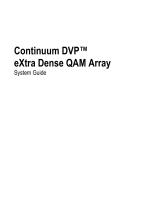 Scientific Atlanta Continuum DVP eXtra Dense QAM Array System Manual