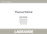 LAGRANGE YAOURTIERE Owner's manual