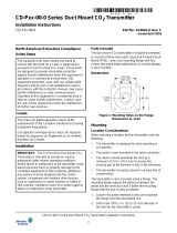Johnson Controls CD-P Series Installation Instructions Manual