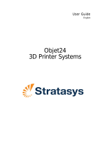 Stratasys Objet30 User manual