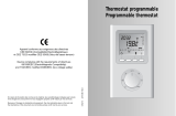 Atlantic THERMOSTAT D'AMBIANCE FILAIRE PROGRAMMABLE Owner's manual