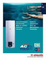 Atlantic Chauffe-eau ACI 2003 à 2012 thermostat électronique Owner's manual