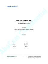 Abocom Systems VM311R User manual