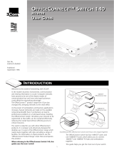 3com OfficeConnect 140 User manual