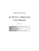 Prime AT PLUS_CDMA(3G) User manual