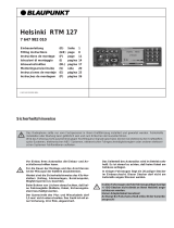 Blaupunkt HELSINKI RTM 127 Owner's manual