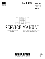 Aiwa LCX-107 User manual