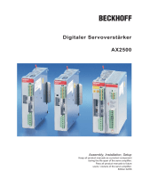 Beckhoff AX2500 Series Assembly, Installation, Setup