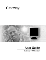 Gateway FPD1530 User manual