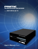 Prime NVST MP-16 User manual