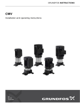 Grundfos CMV Series Installation And Operating Instructions Manual