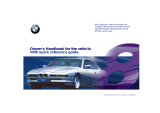 BMW 850CSI Owner's Handbook Manual