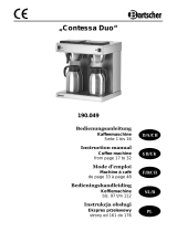 Bartscher CONTESSA DUO 190049 Owner's manual