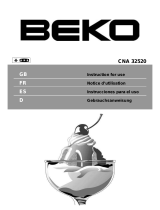 Beko CNA 32520 Owner's manual
