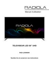 RADIOLA UHD 4K RAD-LD50090K Owner's manual