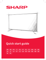 Sharp UHD 4K 49BJ2E Smart Wifi HDR Owner's manual