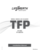 Lifebreath TFP3000HEPA Installation guide