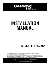 Magnadyne PLUS-4800 Owner's manual