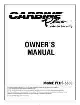 Carbine Carbine Plus-5600 Owner's manual