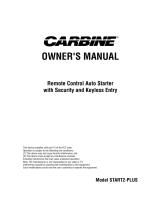 Magnadyne Carbine START2-PLUS Owner's manual