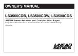 Linear Series Linear Series LS3500CDB/LS3500CDW/LS3500CDS Owner's manual