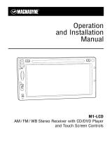 Magnadyne M1-LCD Operating instructions