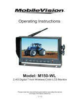 Magnadyne MobileVision M150-WL Operating instructions