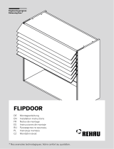 Rehau FLIPDOOR Installation guide