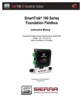 Sierra 100-SmartTrak Foundation Fieldbus User manual