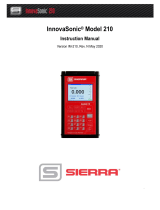 Sierra InnovaSonic 210 User manual