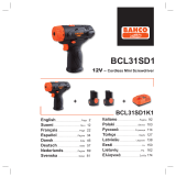 Bahco BCL31SD1K1 User manual
