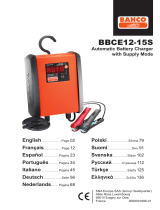Schumacher Bahco BBCE12-15S Automatic Battery Charger with Supply Mode Owner's manual