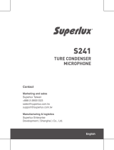 Superlux S241 User guide