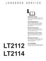 Jonsered LT 2112 Owner's manual