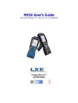 LXE MX5X User manual