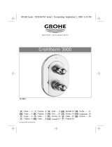 GROHE Grohtherm 3000 Installation guide