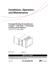 Ingersoll-Rand Voyager YZD 180 Installation, Operation and Maintenance Manual