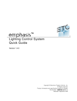 ETC Emphasis Lighting Control System User manual