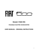Fiat 500 Series User Manual - Original Instructions