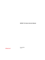 Oracle SPARC T5-4 User manual