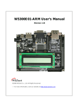 Wiznet W5300E01-ARM User manual