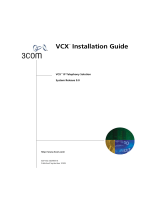 3com VCX V7000 Installation guide