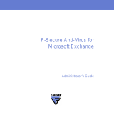 F-SECURE ANTI-VIRUS FOR MICROSOFT EXCHANGE 6.62 - Administrator's Manual