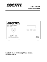 Loctite CL15 UV Operating instructions