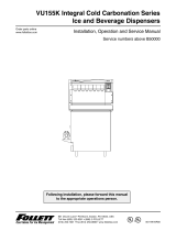 Follett VU155K Series Installation, Operation & Service Manual