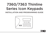 DMP Electronics Thinline 7360 Installation And Programming Manual