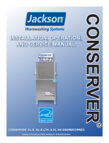 Jackson CONSERVER  XL HH Installation, Operation And Service Manual