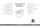 Konica Minolta bizhub 20 Owner's manual